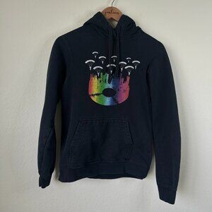 Panic At The Disco Hoodie Mens Small Rainbow Record Parachute Graphic Pullover